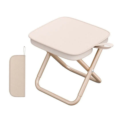 Portable multifunctional outdoor picnic camping folding chair, ultra light fishing stool, travel stool, fishing accessories