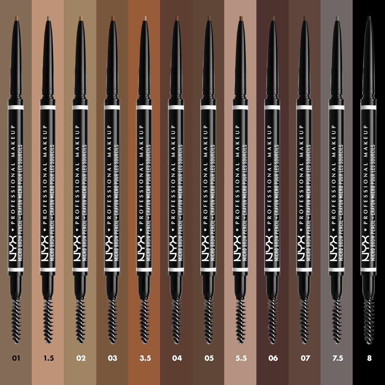 Micro Brow Pencil, Precise Eyebrow Pencil - Taupe