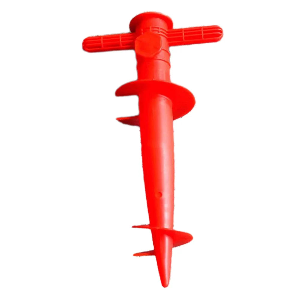 1pc Umbrella Bases Adjustable Sun Beach Patio Sand Ground Fixation Tools Spikes Outdoor Furniture Accessories And Parts