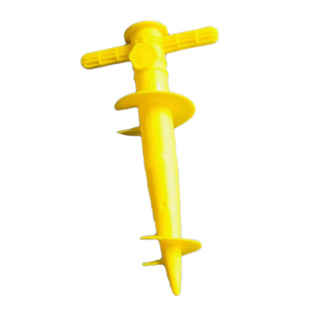 1pc Umbrella Bases Adjustable Sun Beach Patio Sand Ground Fixation Tools Spikes Outdoor Furniture Accessories And Parts