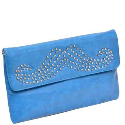 Studded beard clutch