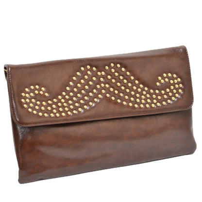 Studded beard clutch