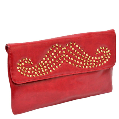 Studded beard clutch