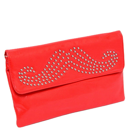 Studded beard clutch