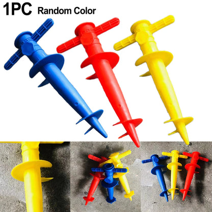 1pc Umbrella Bases Adjustable Sun Beach Patio Sand Ground Fixation Tools Spikes Outdoor Furniture Accessories And Parts