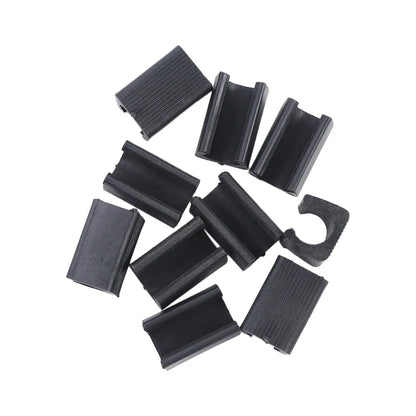 U Shaped Tilt Floor Glides Floor Protector Anti-Front Tubing Caps Tube Rear Pad Stool Pipe Clamp Damper Chair Leg Pad