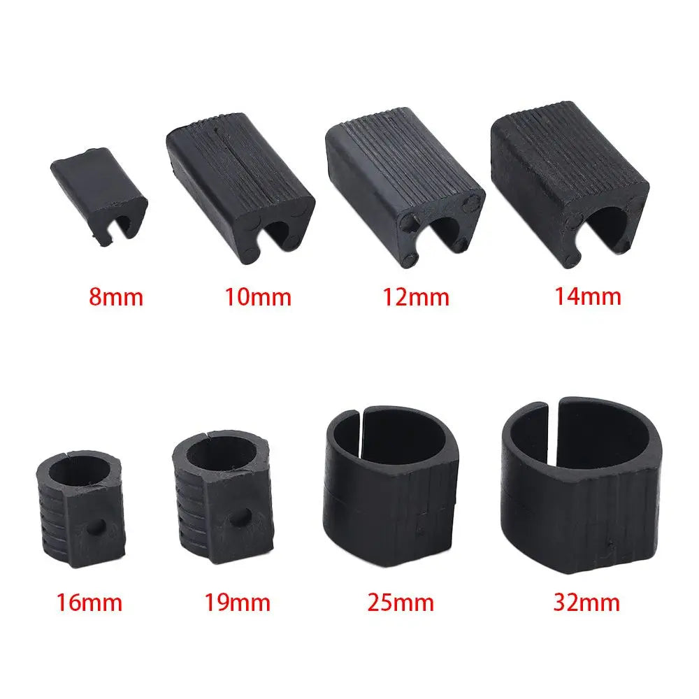 U Shaped Tilt Floor Glides Floor Protector Anti-Front Tubing Caps Tube Rear Pad Stool Pipe Clamp Damper Chair Leg Pad